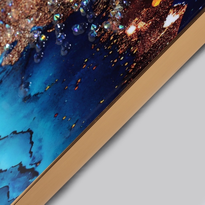 Картина акрил "Абстракция смола" 40х30 см