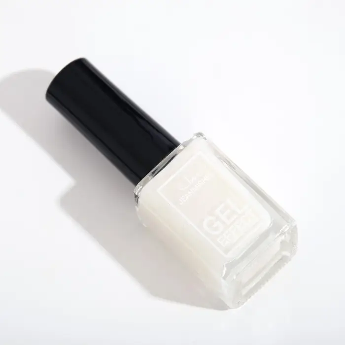 Лак с эффектом геля  "Формула", тон 387, цвет белый перламутровый искрящийся