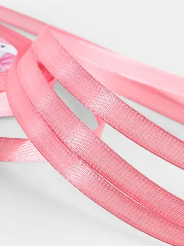 Лента атласная, 6 мм, 23±1 м, пурпурно-розовая №170 Лента атласная, 6 мм, 23±1 м, пурпурно-розовая №170