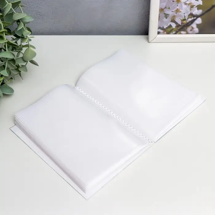 Фотоальбом 36 фото 10х15 см "Птички" голубой