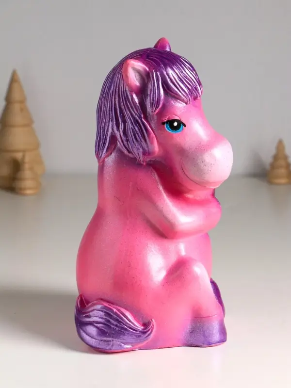 Копилка Копилка "Лошадь с сердцем" 24 см, розовый