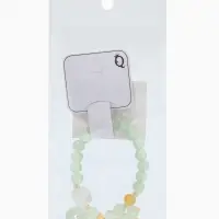 Браслет-оберег &laquo;Нефрит и кварц&raquo;, №8, d=6 см, зелёный