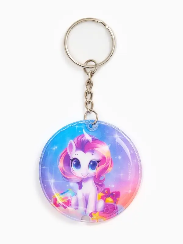 Брелок новогодний с фонариком «Сияй», 5 х 5 см Брелок новогодний с фонариком «Сияй», 5 х 5 см