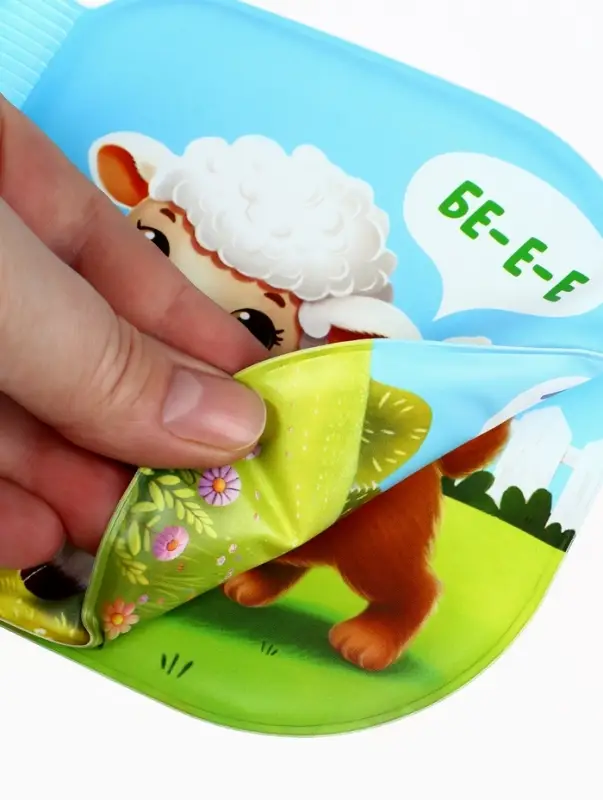 Новогодний набор книжек для ванны, 12х12, Крошка Я