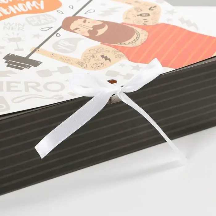 Коробка подарочная складная, упаковка, «Самому сильному», 31 х 24.5 х 8 см Коробка подарочная складная, упаковка, «Самому сильному», 31 х 24.5 х 8 см