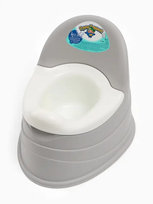 Горшок детский музыкальный, цвет Бежевый