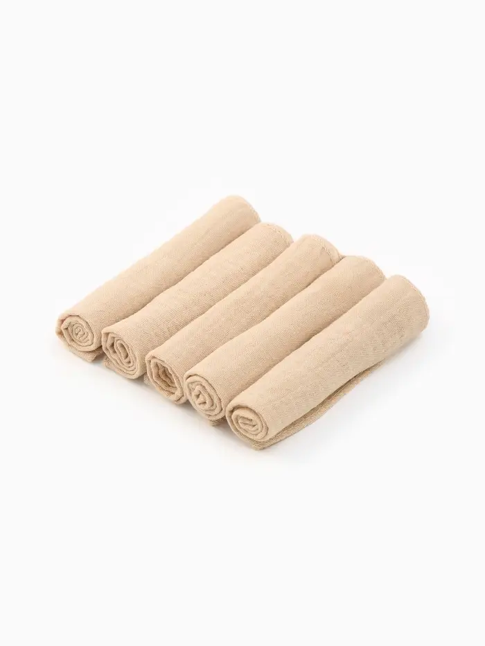 Набор платочков &laquo;Крошка Я&raquo; Care, 20&times;20 см-5 шт., муслин, хлопок 100%