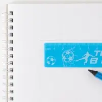 Линейка пластиковая 15 см &laquo;Точно в цель&raquo;, синий корпус