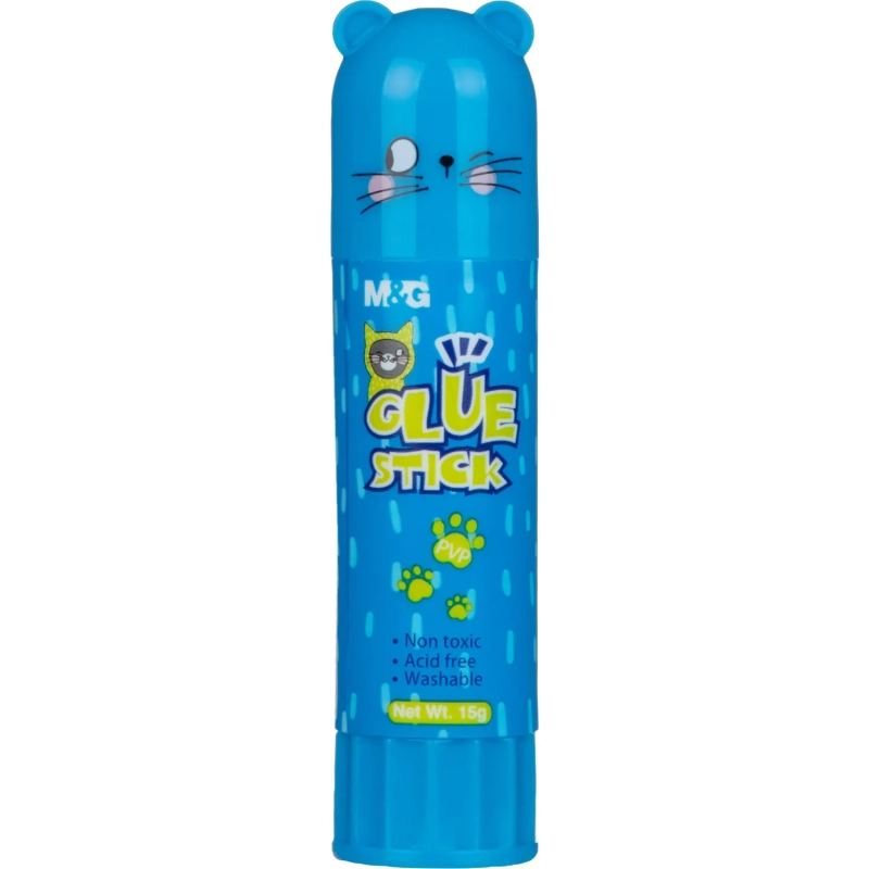 Клей-карандаш M&G So Many Cats, 15 г,PVP, в ассортименте