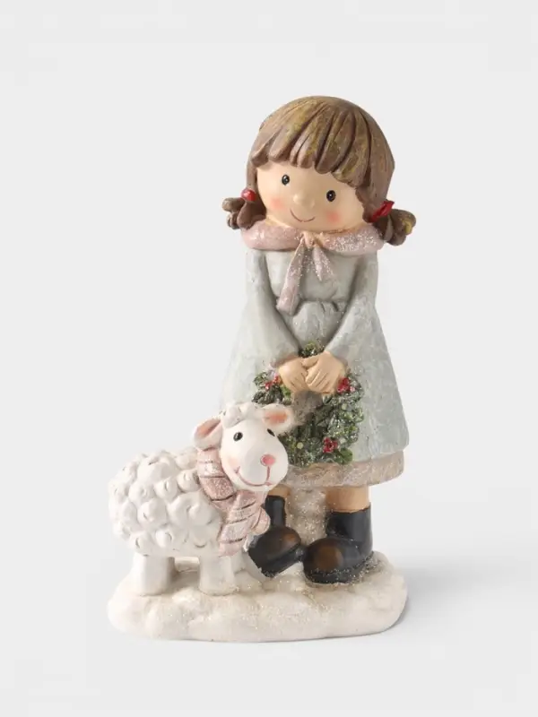Фигура световая, 27 см, полистоун