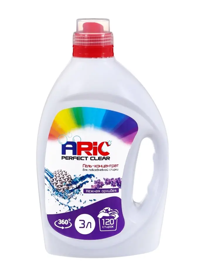 Гель для стирки ARIC Нежная орхидея 3л флакон ФП