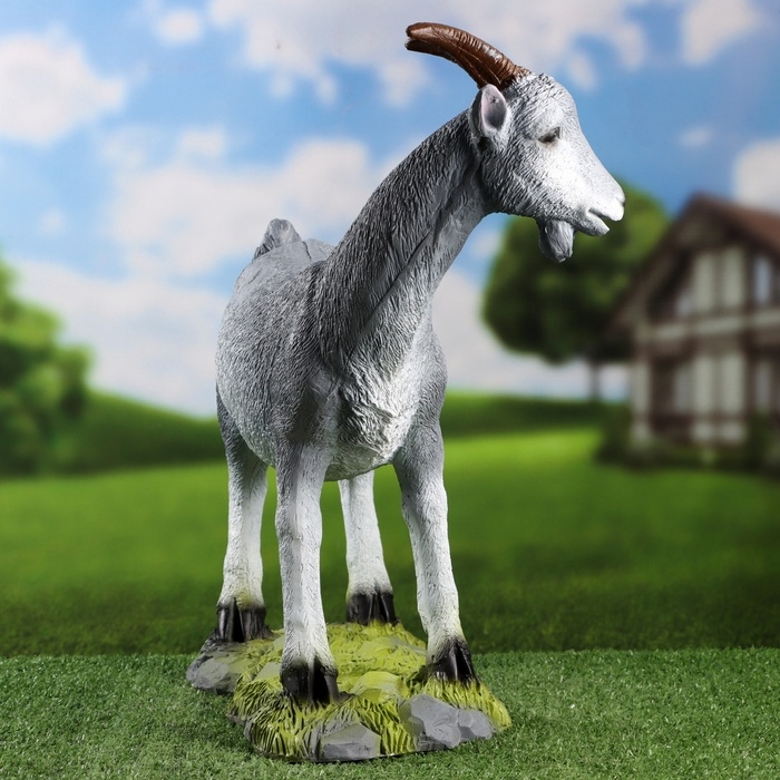 Садовая фигура  Садовая фигура "Козел малый" 47х43х20см