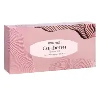 Салфетки бумажные в коробке Мой Выбор, 20&times;18 см, 2 слоя, 100 листов