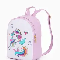 Рюкзак дет 18*8*23 см, Единорог, отд на молнии, сиреневый