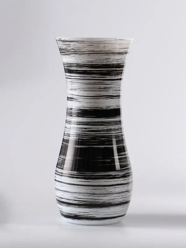 Ваза &laquo;Прованс&raquo;, h=26 см, стекло, чёрная