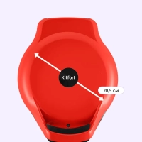 Пиццамейкер электрический КТ-4650 - 28,5 см - 1200 Вт Пиццамейкер электрический КТ-4650 - 28,5 см - 1200 Вт