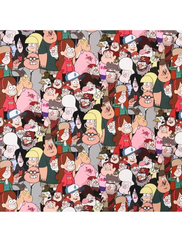 Упаковочная бумага &laquo;Друзья&raquo;, 70 &times; 100 см