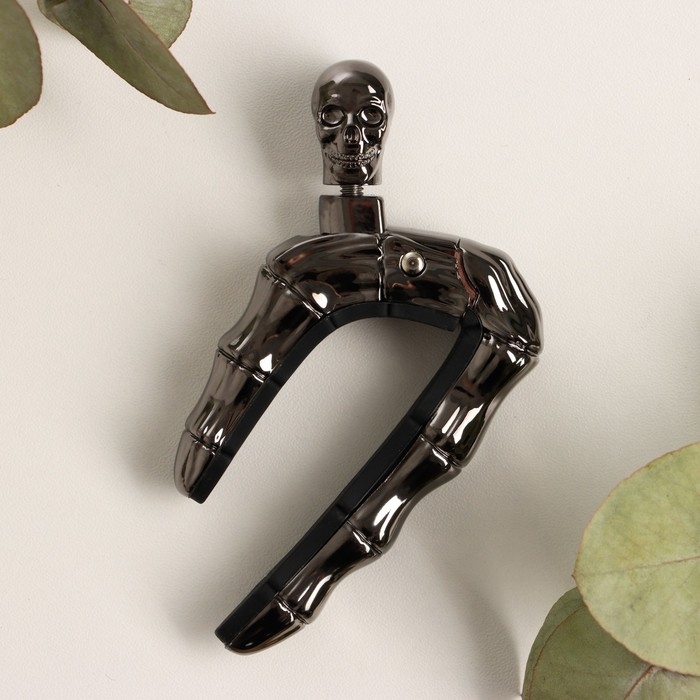 Каподастр для гитары Music Life Череп, черный Каподастр для гитары Music Life Череп, черный