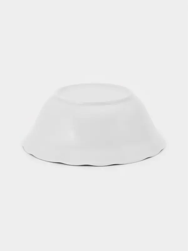 Салатник Добрушский завод &laquo;Бельё&raquo;, 1 л, фарфор, белая