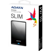 Портативный HDD ADATA HV620S, 1TB, 2,5, USB 3.1, Slim, AHV620S-1TU31-CBK