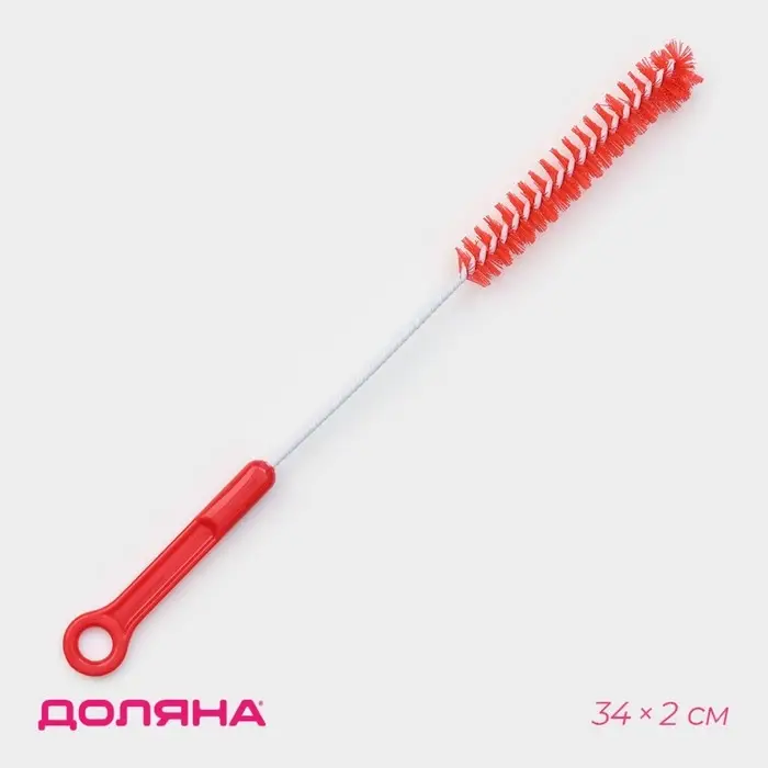 Ёршик для посуды Доляна, 34&times;2 см