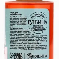 Гель для душа, аромат ягодного сорбета, 100 мл, URAL LAB