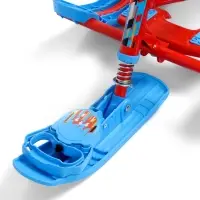 Снегокат &laquo;Тимка спорт 4-1&raquo; Sportcar, со спинкой, красный, синий, ТС4-1/SC2 Nika Kids