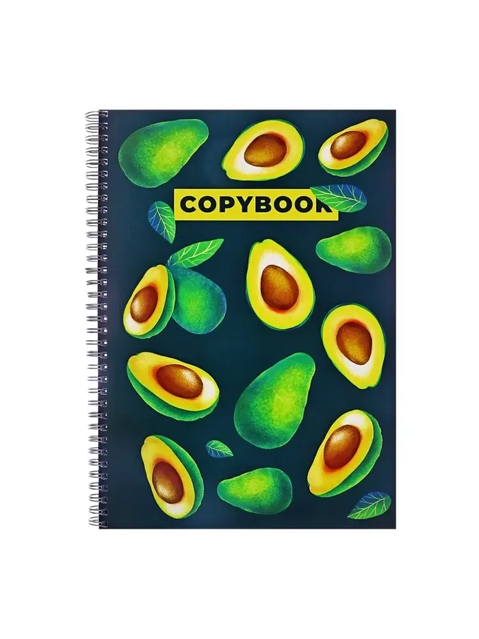 Компл тетр из 2шт A4 на гребне 96л кл Авокадо, мел карт+твин-лак, офсет (9944269)