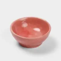 Соусник, 4.5&times;4.5&times;2 см, керамика, красный