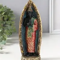 Сувенир полистоун "Будда в ярком наряде, в арке" 5,3х7,3х19 см