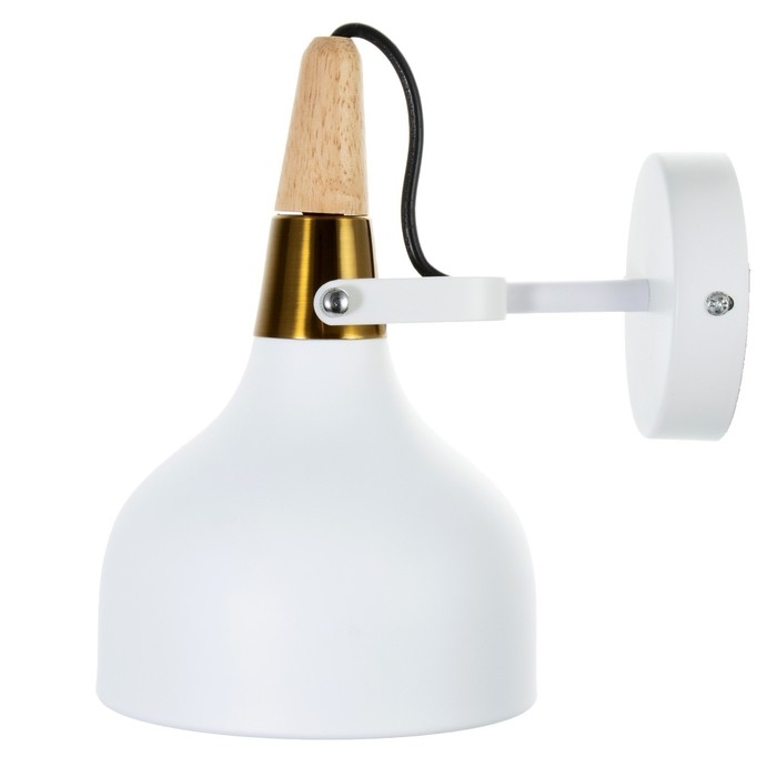 Бра "Лола" Е27 40Вт белый 25х16х25см