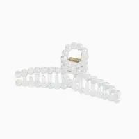 Крабик для волос &laquo;Хелен&raquo;, петля, 11 см, прозрачный