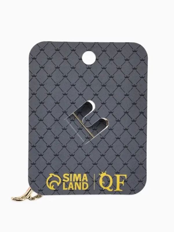 Брошь &laquo;Феникс&raquo; , цветная в золоте