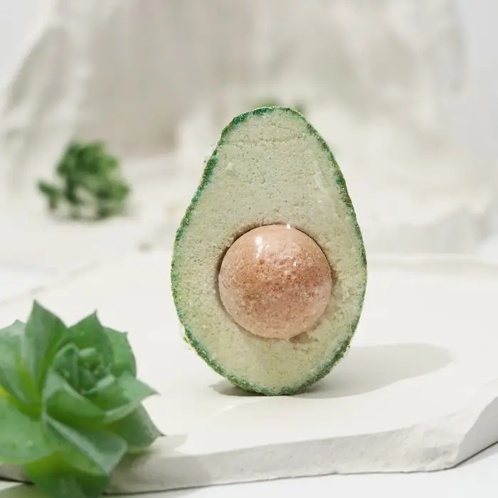 Бомбочка для ванны «Авокадо», 85 г, аромат мяты и яблока, BEAUTY FOOD Бомбочка для ванны «Авокадо», 85 г, аромат мяты и яблока, BEAUTY FOOD