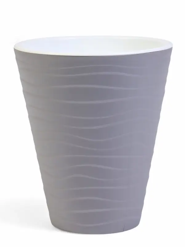 Горшок  Горшок "Валенсия" 2,8 л, D-17 см, h-20 см, цвет серый шёлк