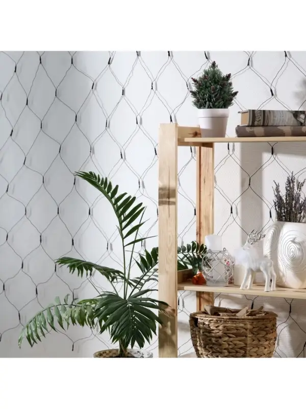 Гирлянда &laquo;Сеть&raquo; 2&times;2 м, IP20, тёмная нить, 224 LED, 8 режимов, 220 В, свечение мульти