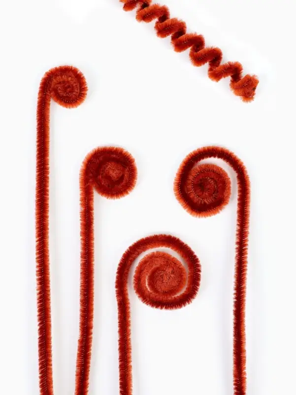 Синельная проволока, набор 100 шт., коричневая, 30 см