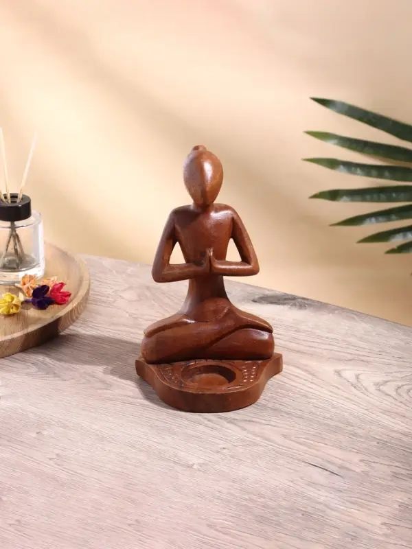 Подставка под благовония &laquo;Медитация&raquo;, 14&times;15&times;30 см, дерево суар