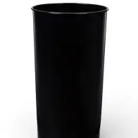 Ваза для цветов 3,8л d14см h25,5см черный