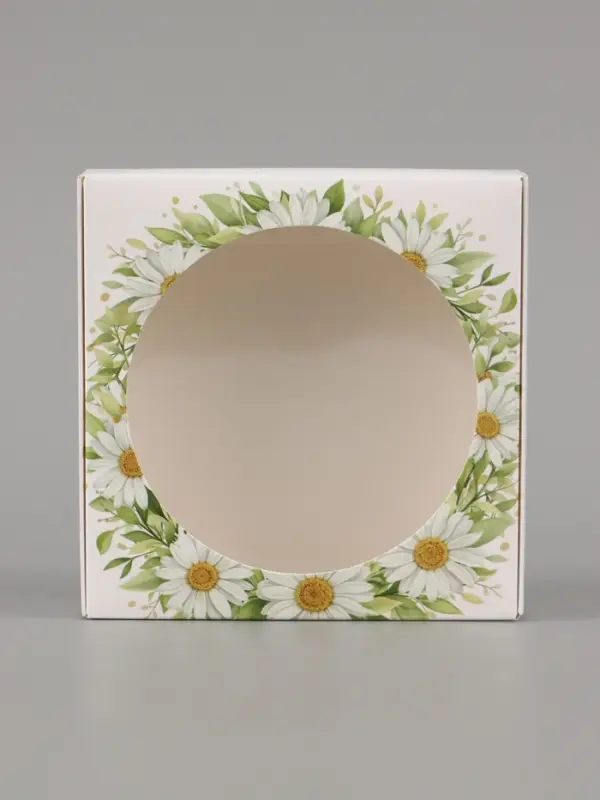 Коробка подарочная самосборная с окном &laquo;Только для тебя&raquo;, 11.5&times;11.5&times;3 см