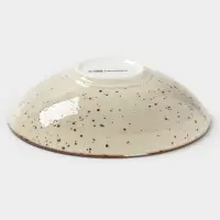 Тарелка глубокая Magistro Mediterana, 900 мл, d=20.8 см, фарфор, бежевая