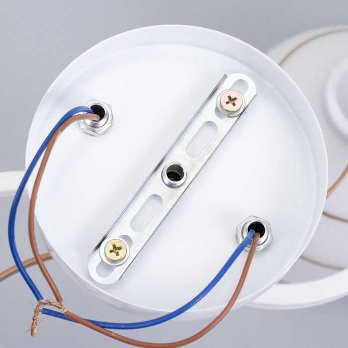 Люстра Люстра "Рина" 2хЕ27 40Вт бело-золотой 40х28 см