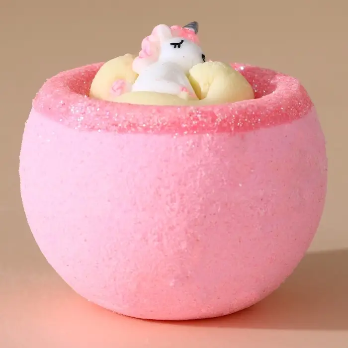 Бомбочка с игрушкой ЧИСТОЕ СЧАСТЬЕ &laquo;Единорог&raquo;, 130 г, Новый Год