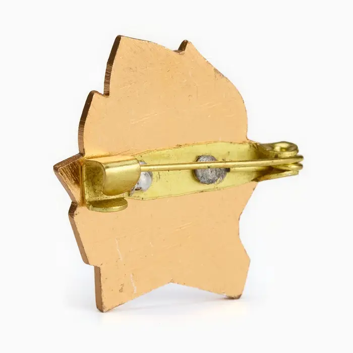 Значок СССР «Всегда готов», 2 см, цвет красно-белый в золоте Значок СССР «Всегда готов», 2 см, цвет красно-белый в золоте