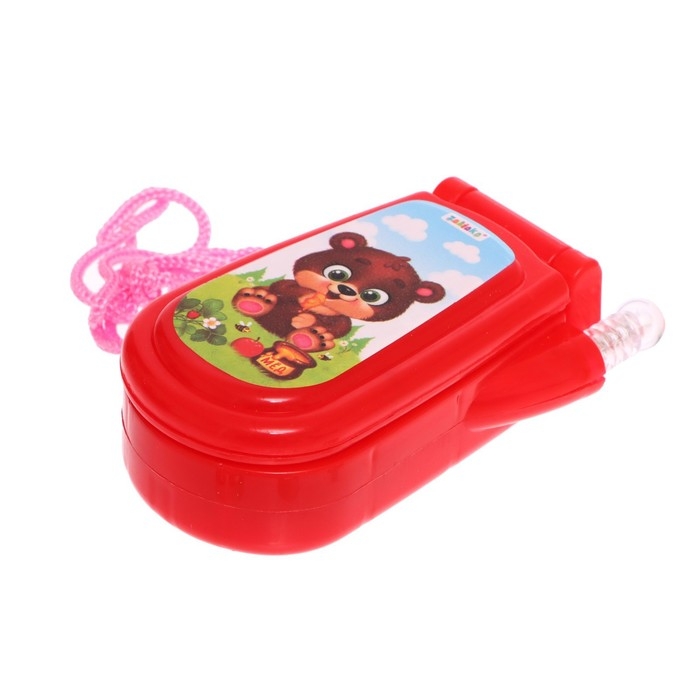 Музыкальный телефон «Прыгуны», МИКС, в пакете Музыкальный телефон «Прыгуны», МИКС, в пакете