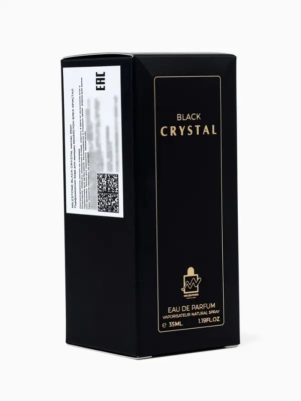 Парфюмерная вода женская Milestone BLACK CRYSTAL, 35 мл (по мотивам Versace Crystal Noir)
