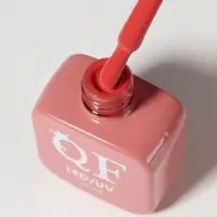 Гель лак для ногтей, однотонный, трехфазный, 10 мл, LED/UV, красный (195)