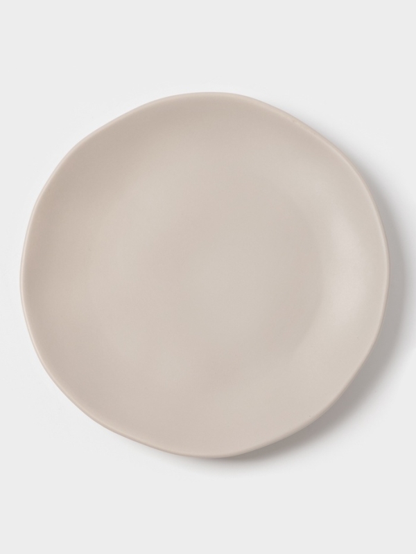 Тарелка  Magistro "Potter" 22см 21,8х2,5 цвет светло-серый