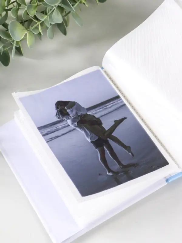 Фотоальбом "Мой малыш", голубой, 100ф 10X15см, ПП карм.