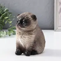 Копилка  Котенок Васька сиамский, 16 см